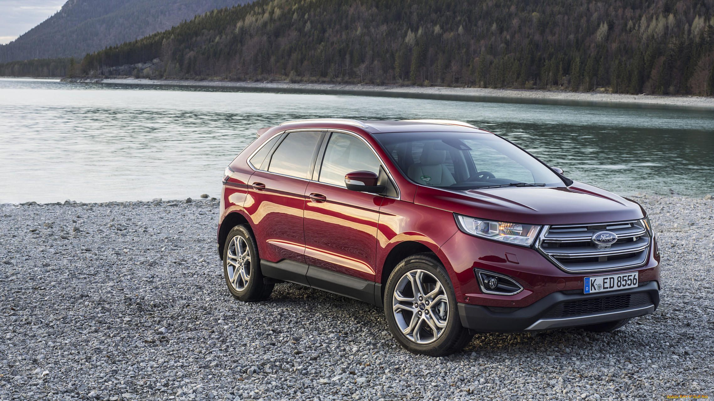 ford edge 2017, , ford, edge, red, 2017